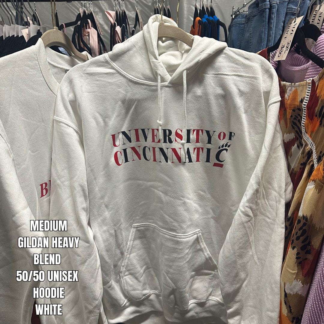 University of Cincinnati - hoodie, crewneck - *4 available