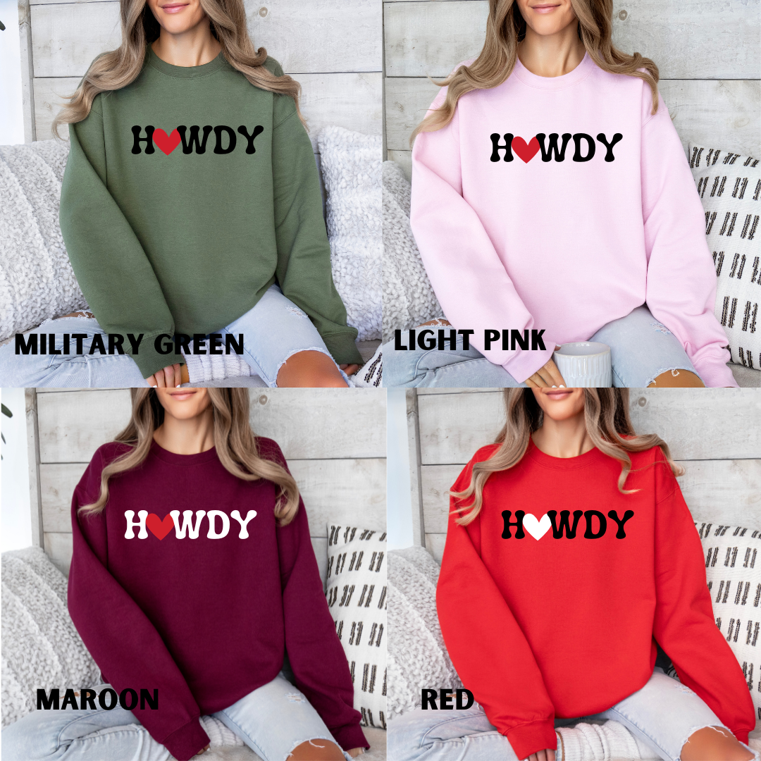 Howdy Crewneck