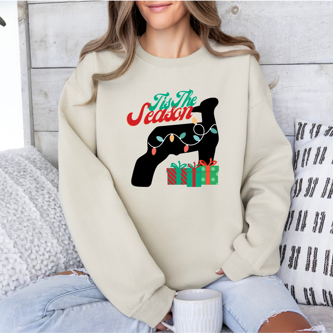 TIS THE SEASON - LIVESTOCK CREWNECK *5SPECIES