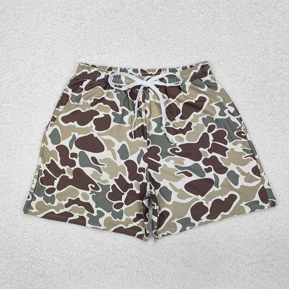 Mens Camouflage Shorts