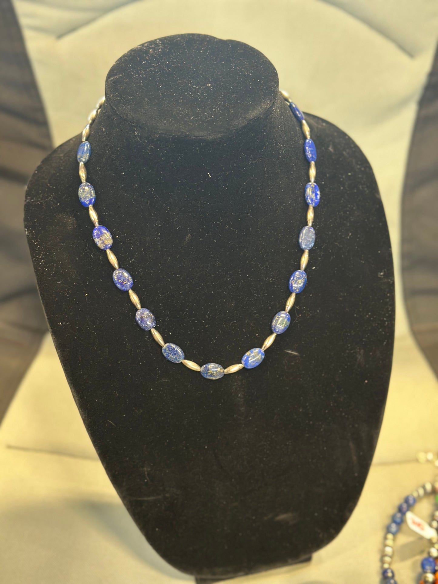 Torpedo x lapis necklace