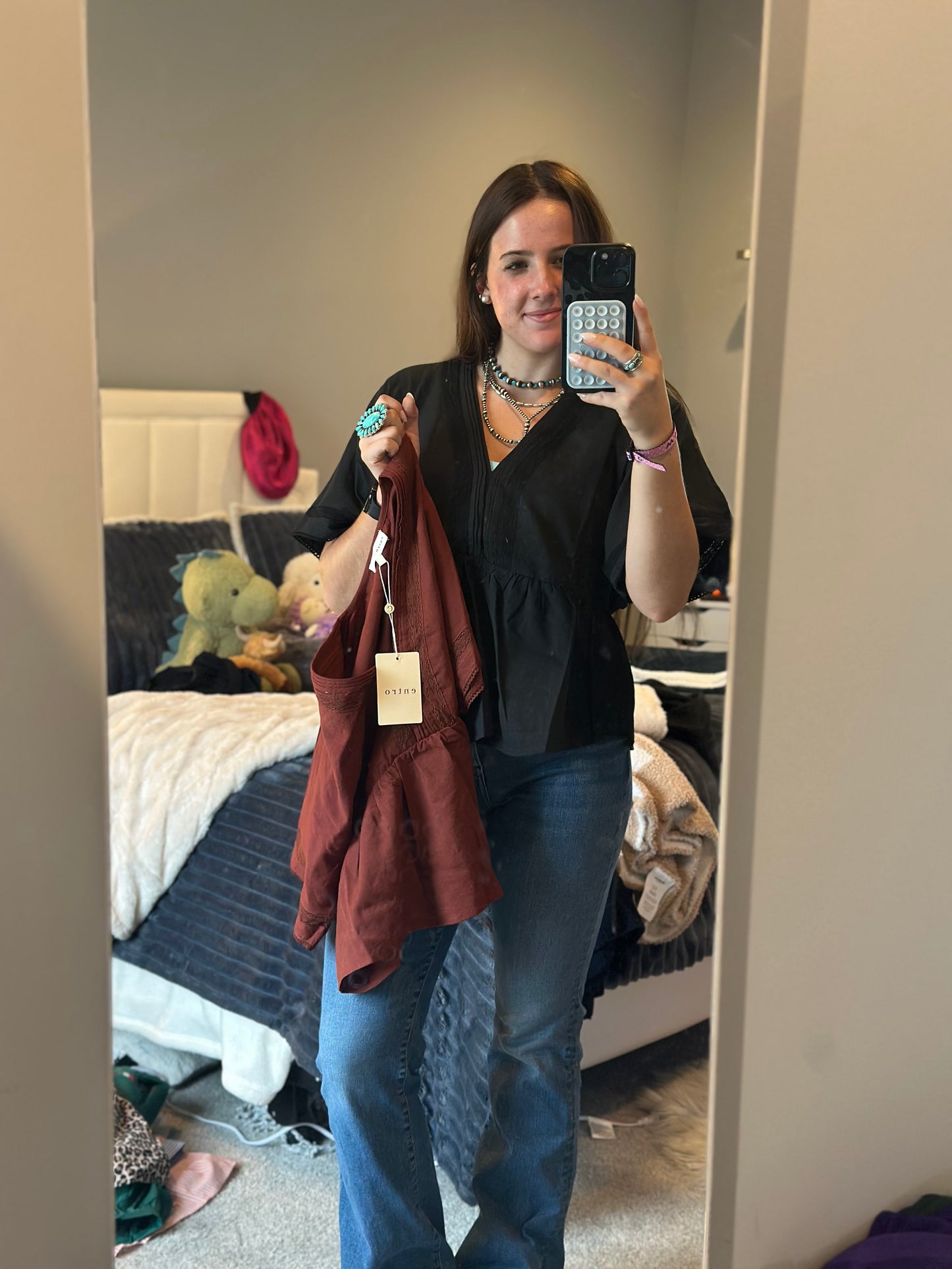 Short Sleeve Peplum top