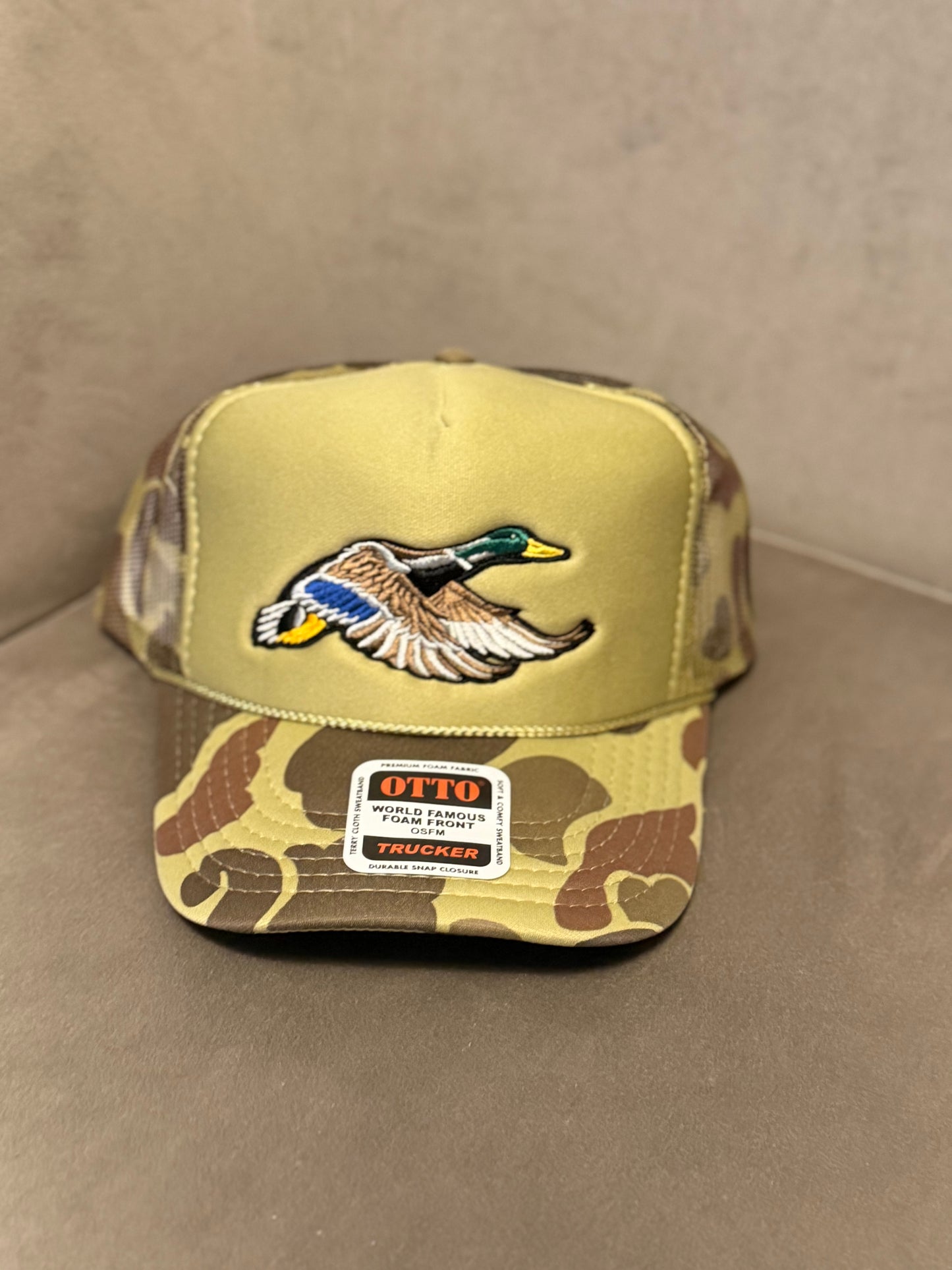 Mallard Duck Camo Foam Hat