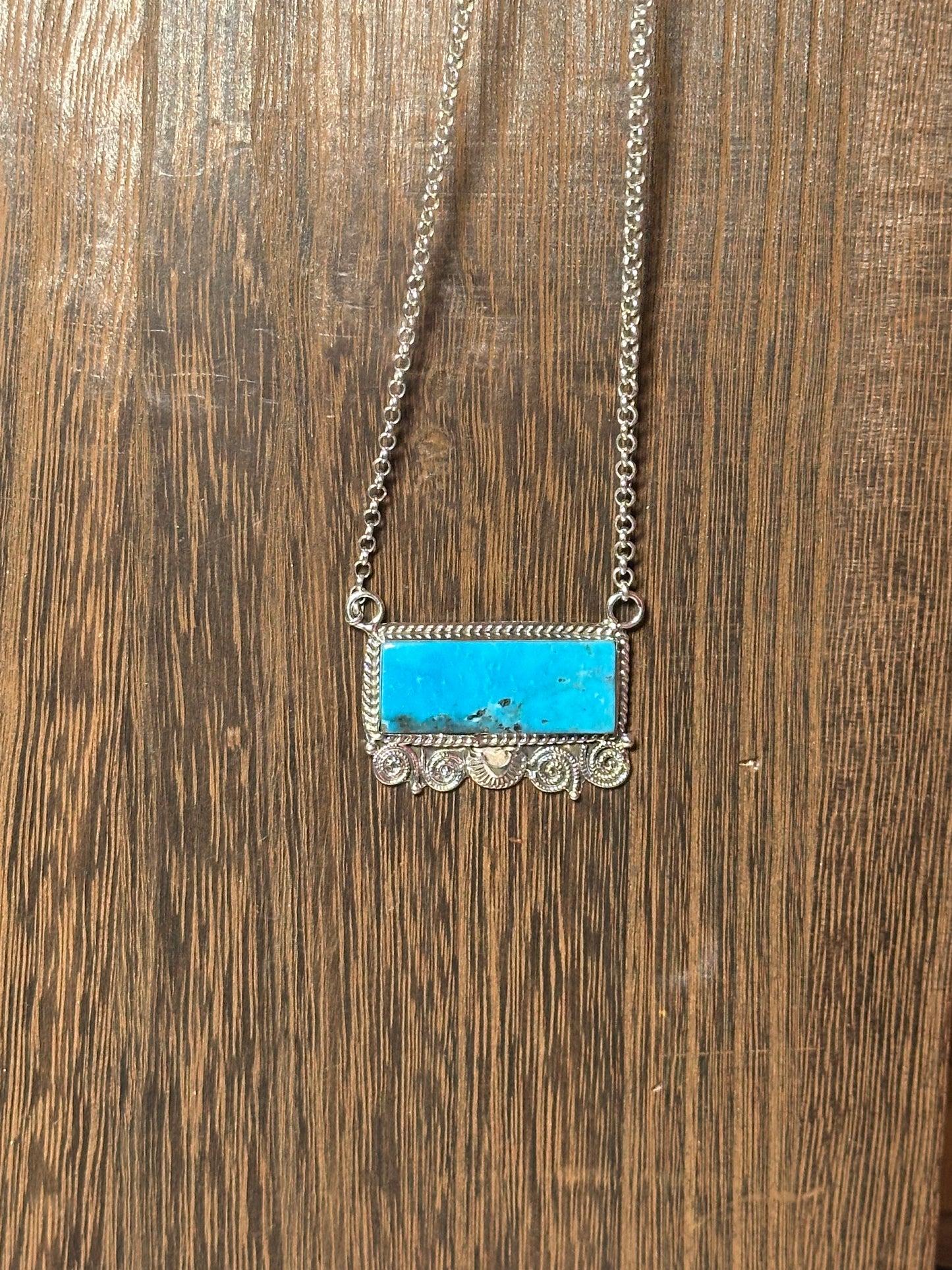 Handmade Sterling Silver Bar Necklaces