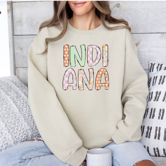 Indiana pastel crewneck