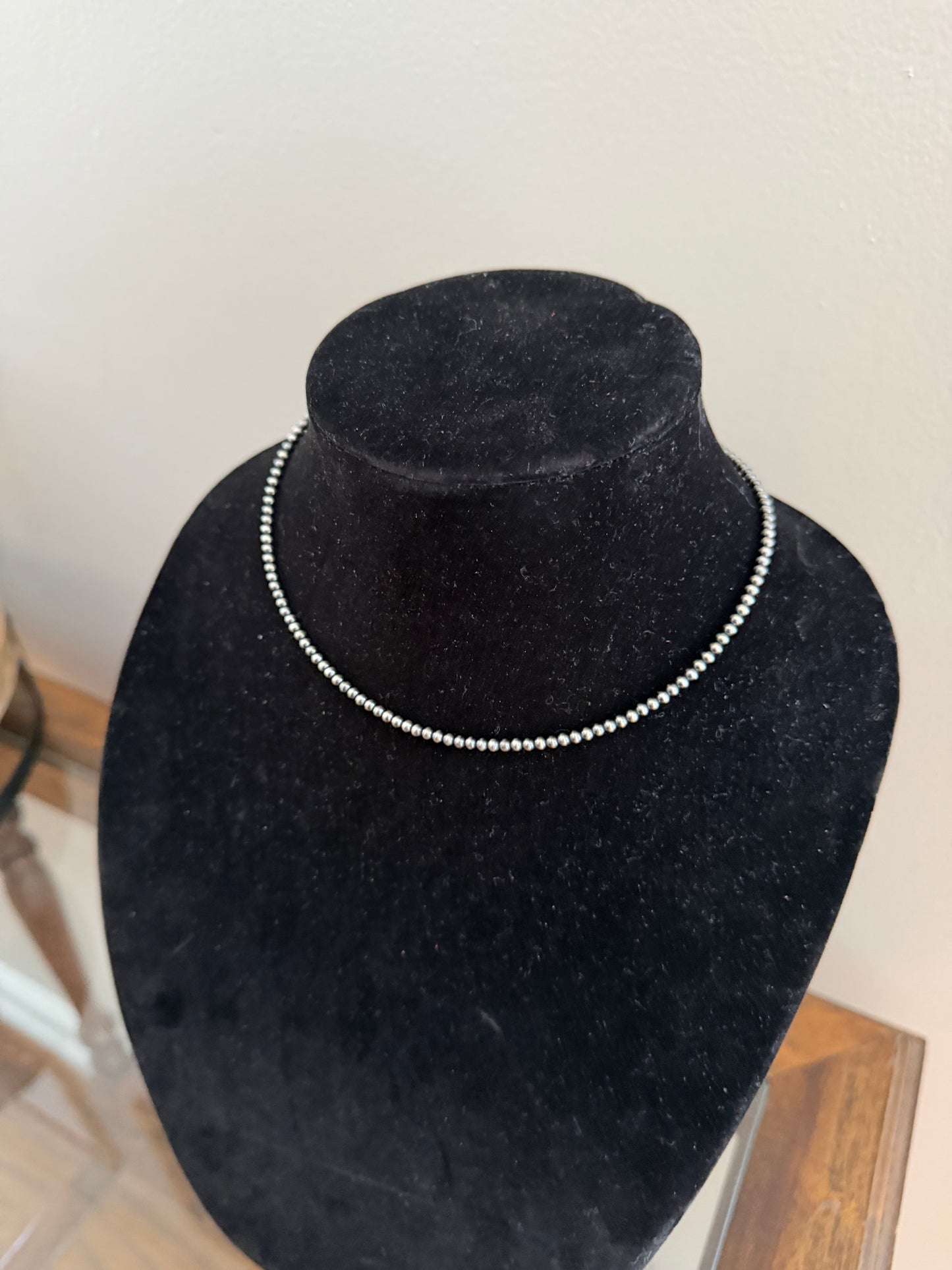 3mm build your own sterling silver pearl necklace