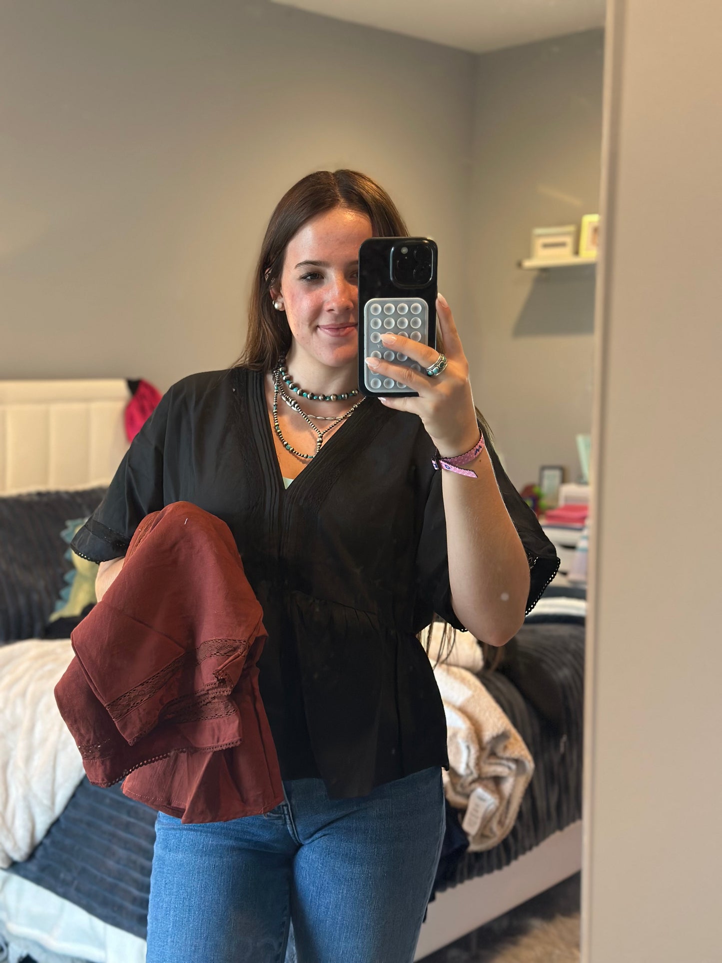 Short Sleeve Peplum top