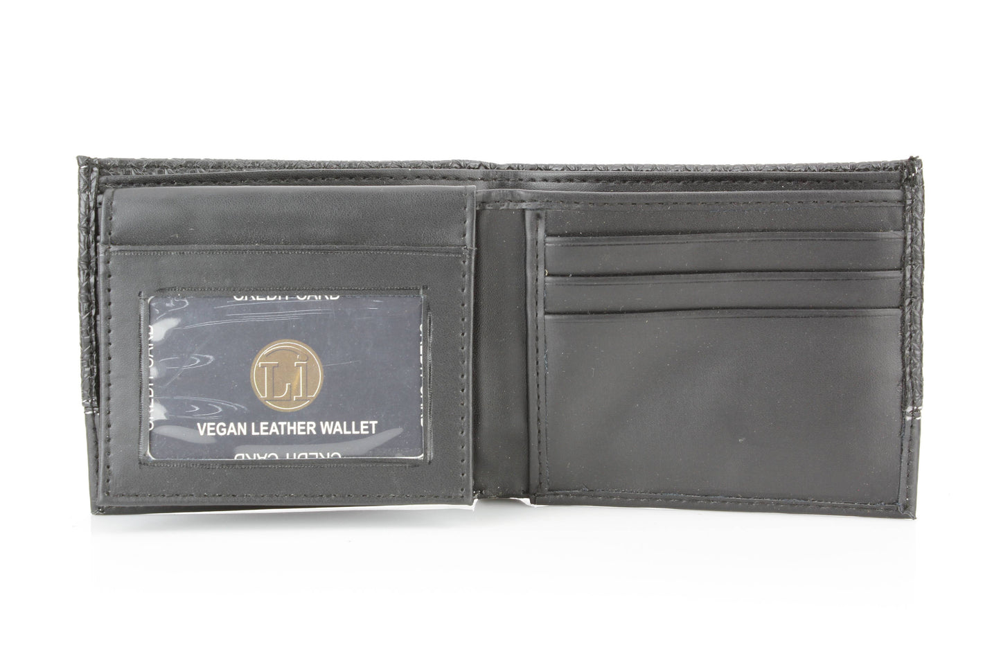 Vegan Braided Wallet with Plain Strip VL 901