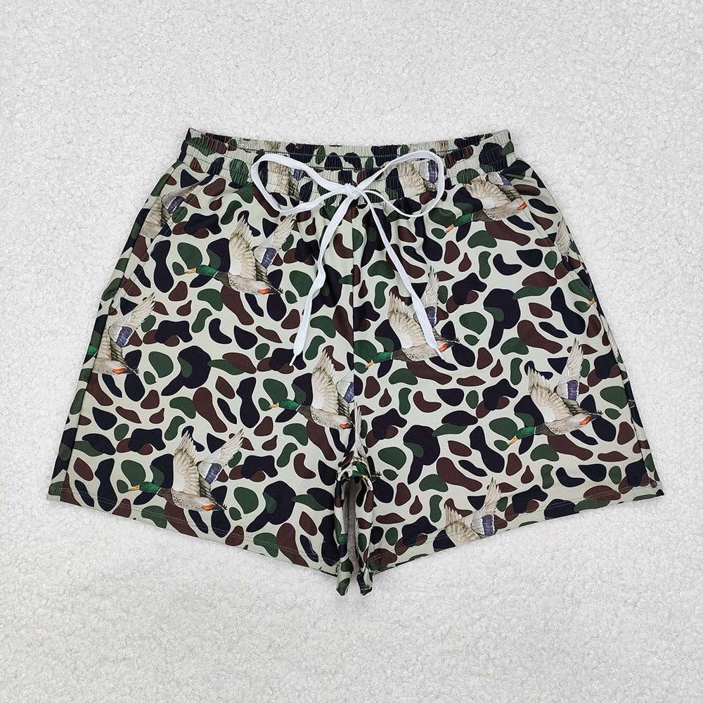 Mens Camouflage Shorts