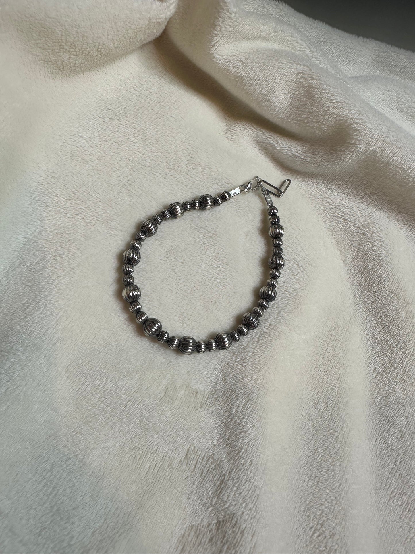 3-6mm corrugated bracelet