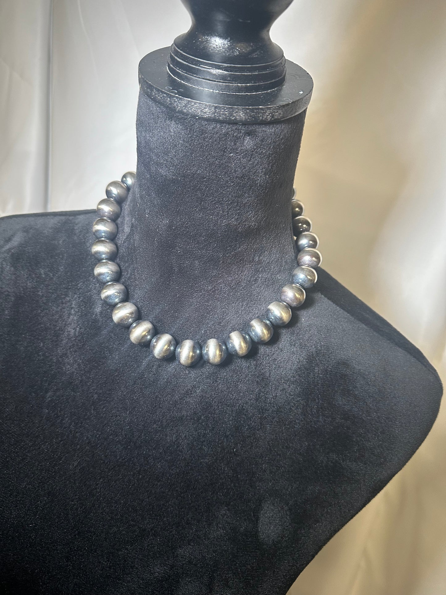 16mm Build Your Own Sterling Silver Pearls Necklace 14"-24"