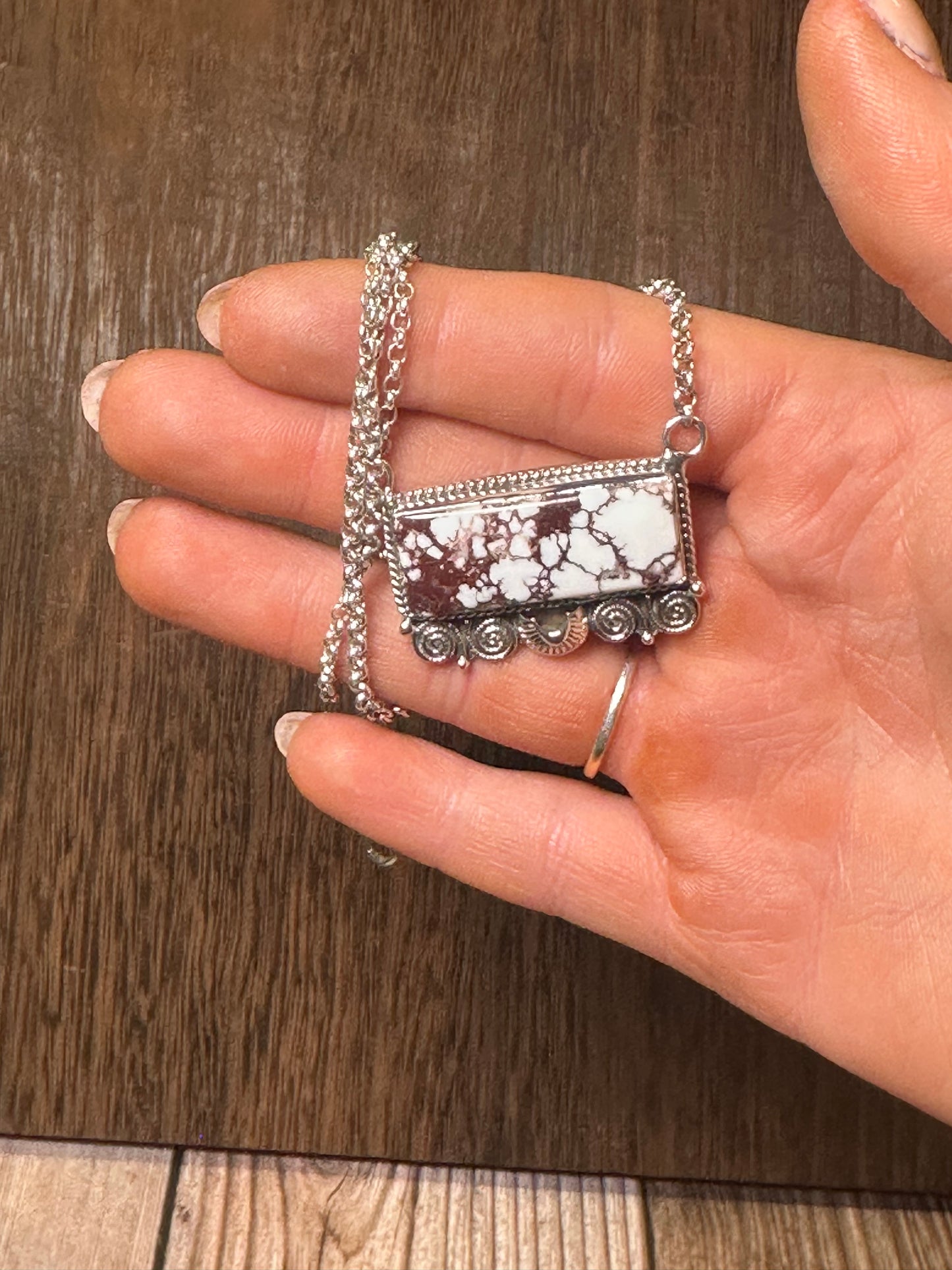 Handmade Sterling Silver Bar Necklaces