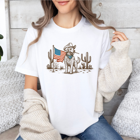 american golden tshirt/crewneck
