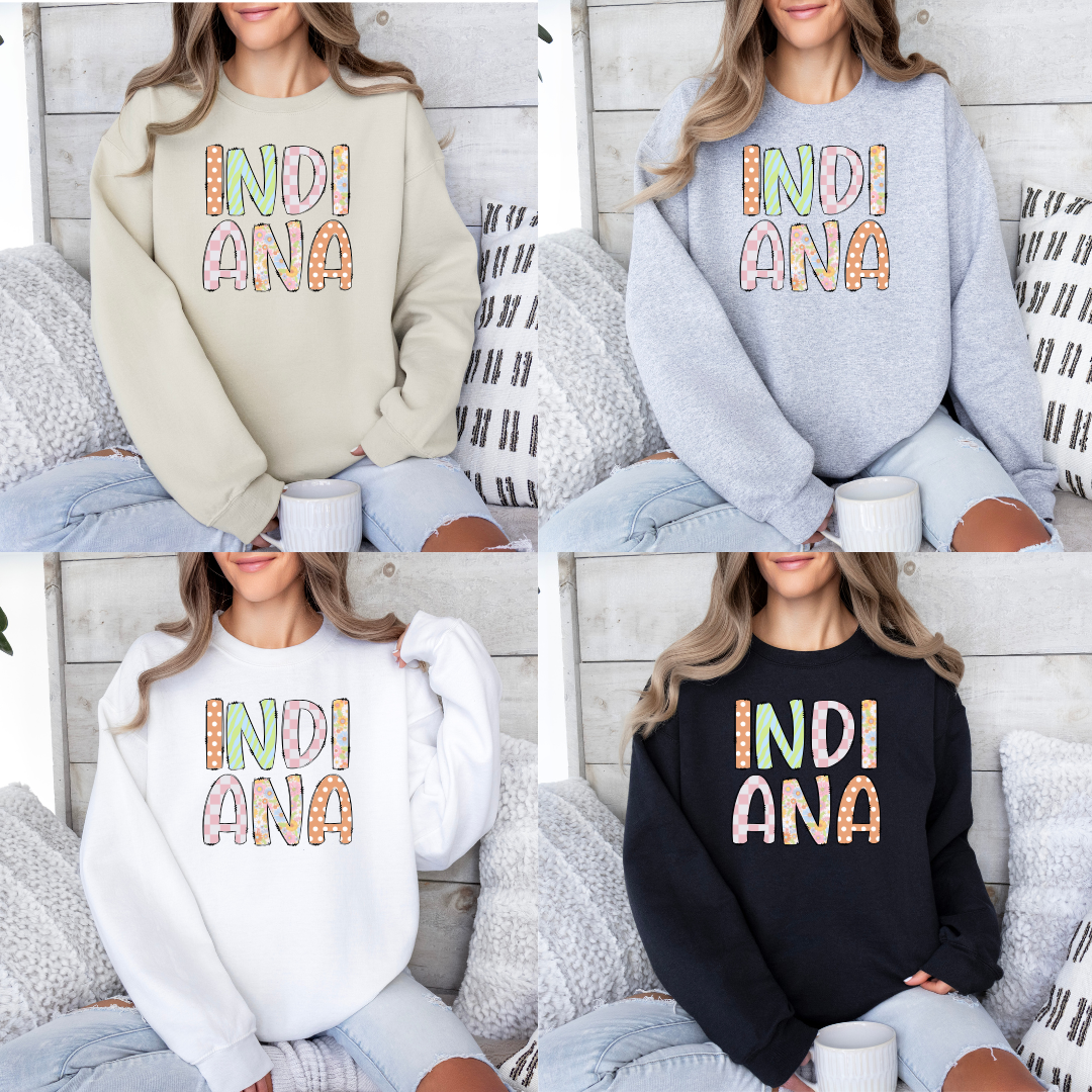 Indiana pastel crewneck