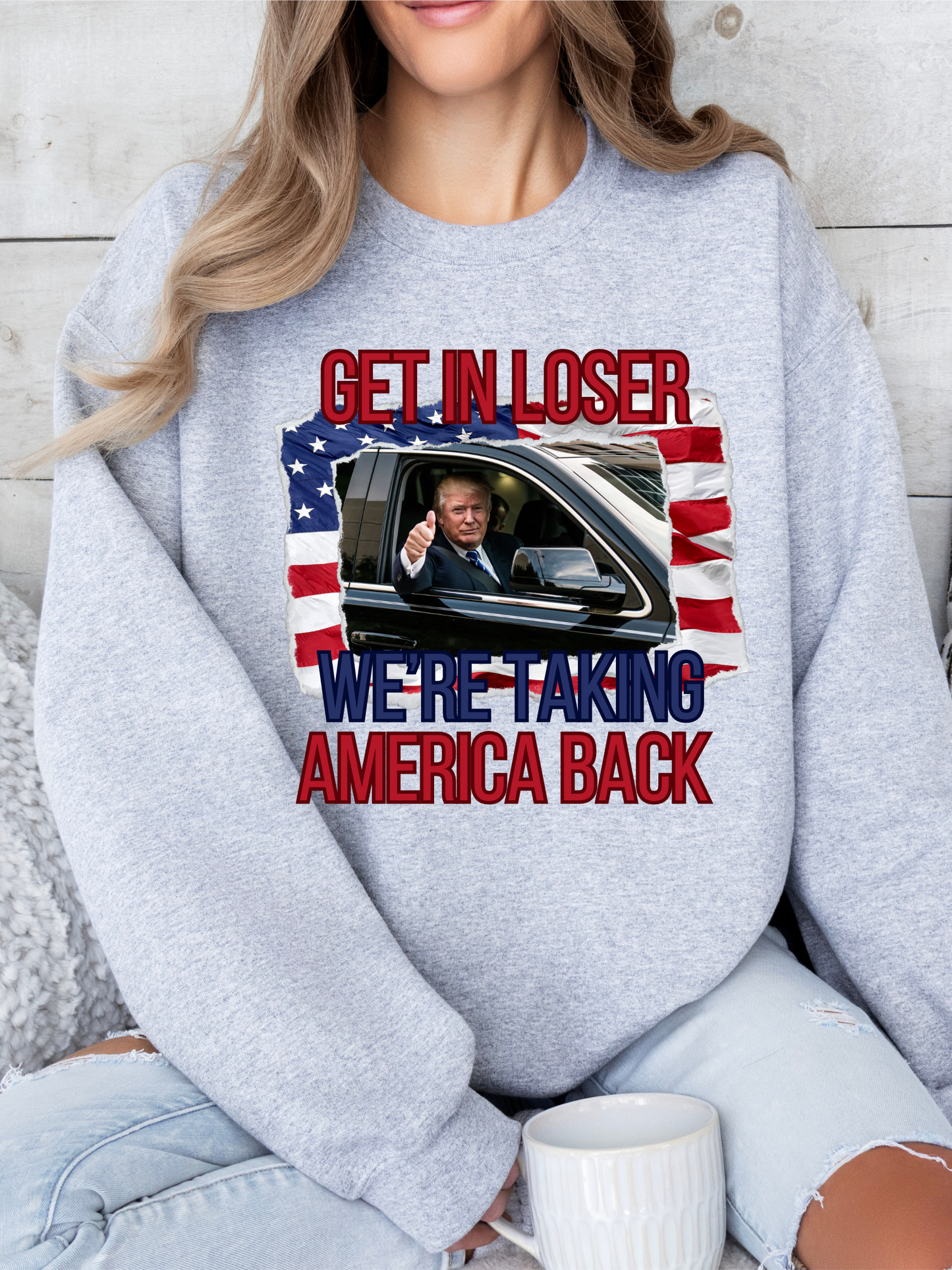 Taking America Back Crewneck