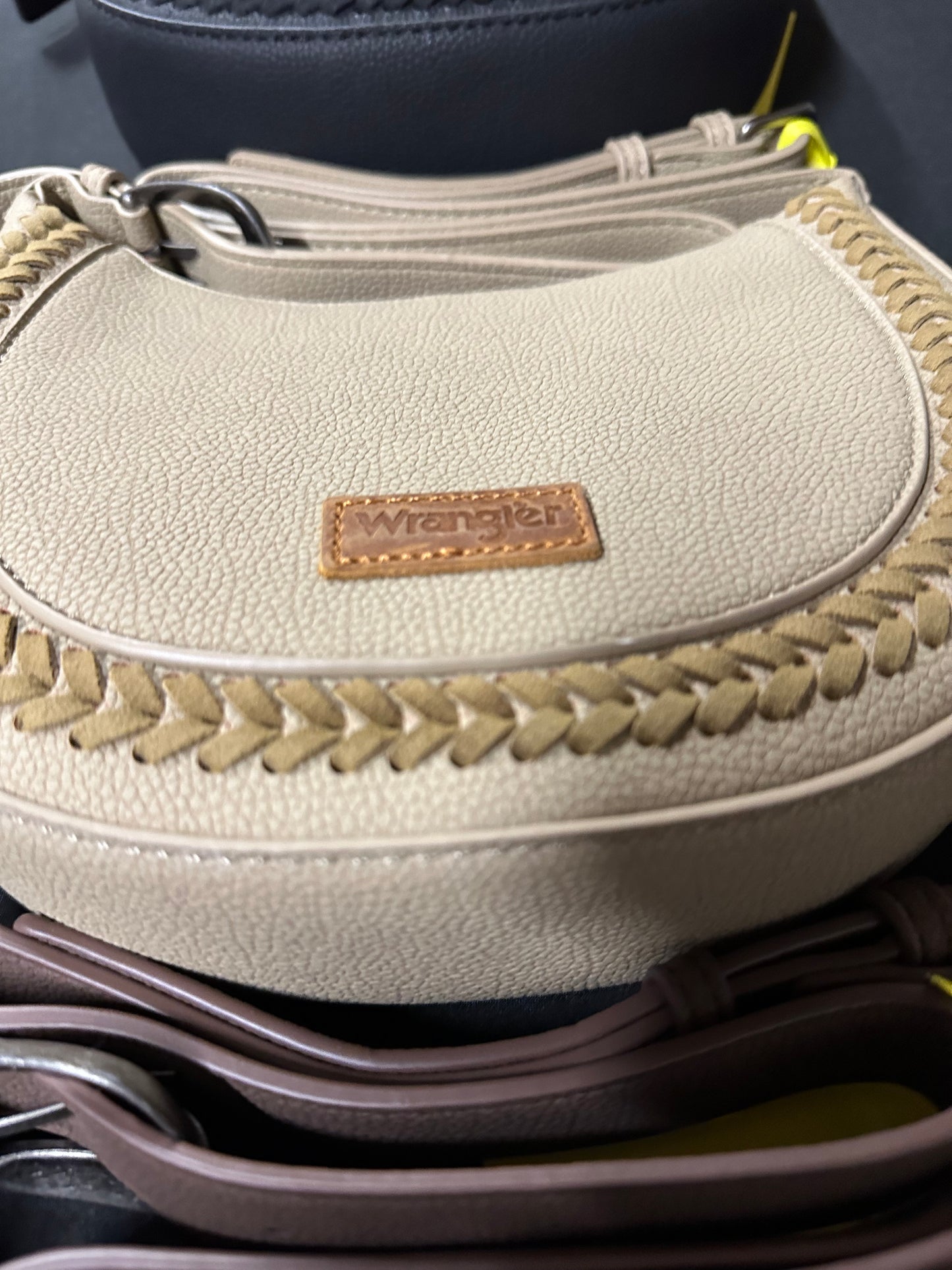 Wrangler Whipstitch Crescent Crossbody