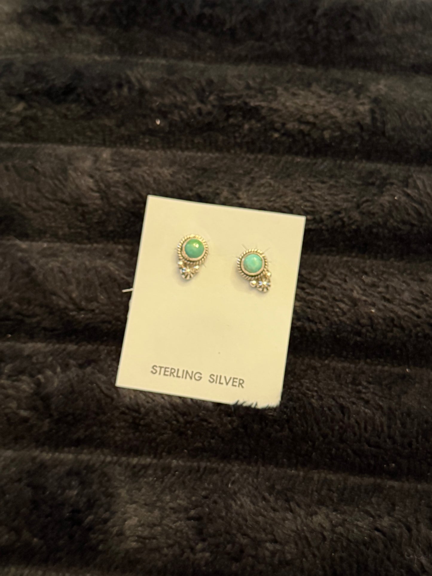 Hada Collection Kingman Turquoise Assorted Earrings