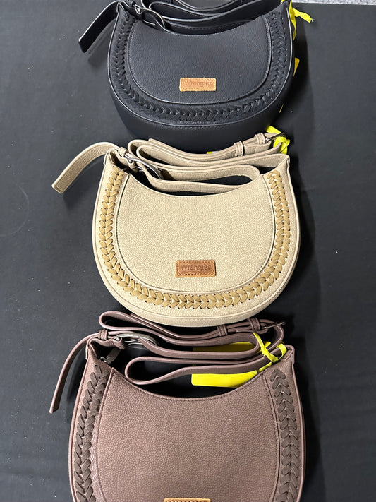 Wrangler Whipstitch Crescent Crossbody