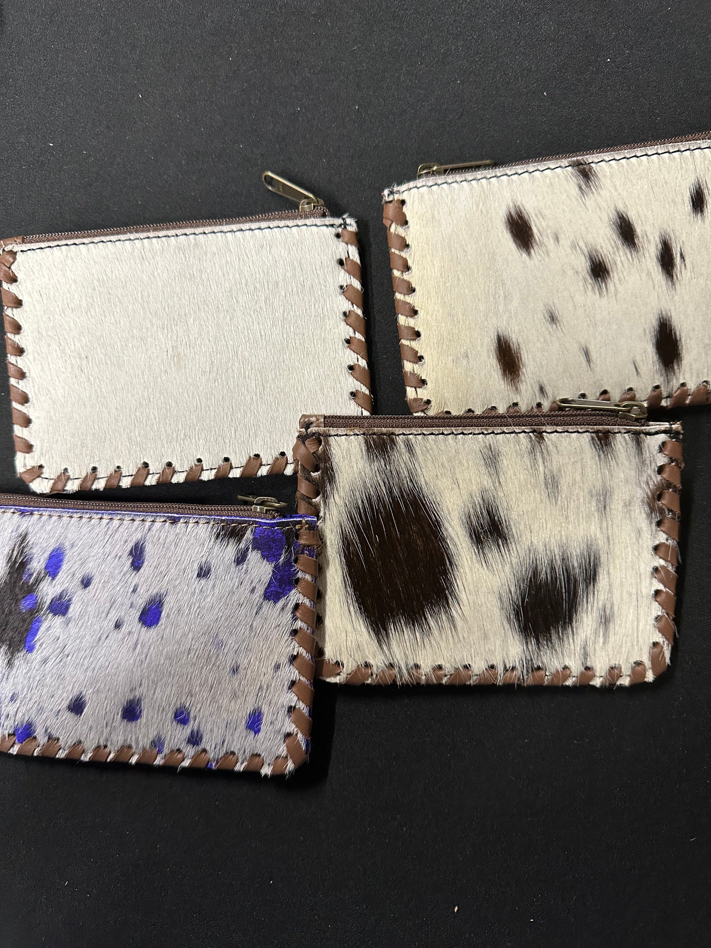 Handmade genuine leather cowhide wallet