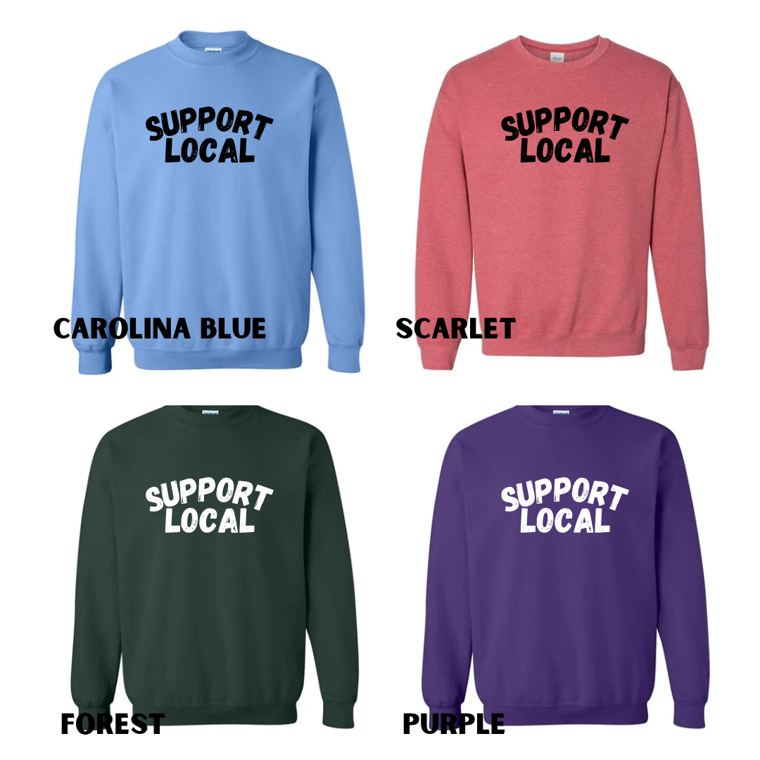 Support Local Crewneck