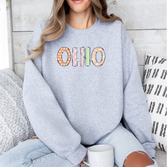 Ohio Pastel Crewneck