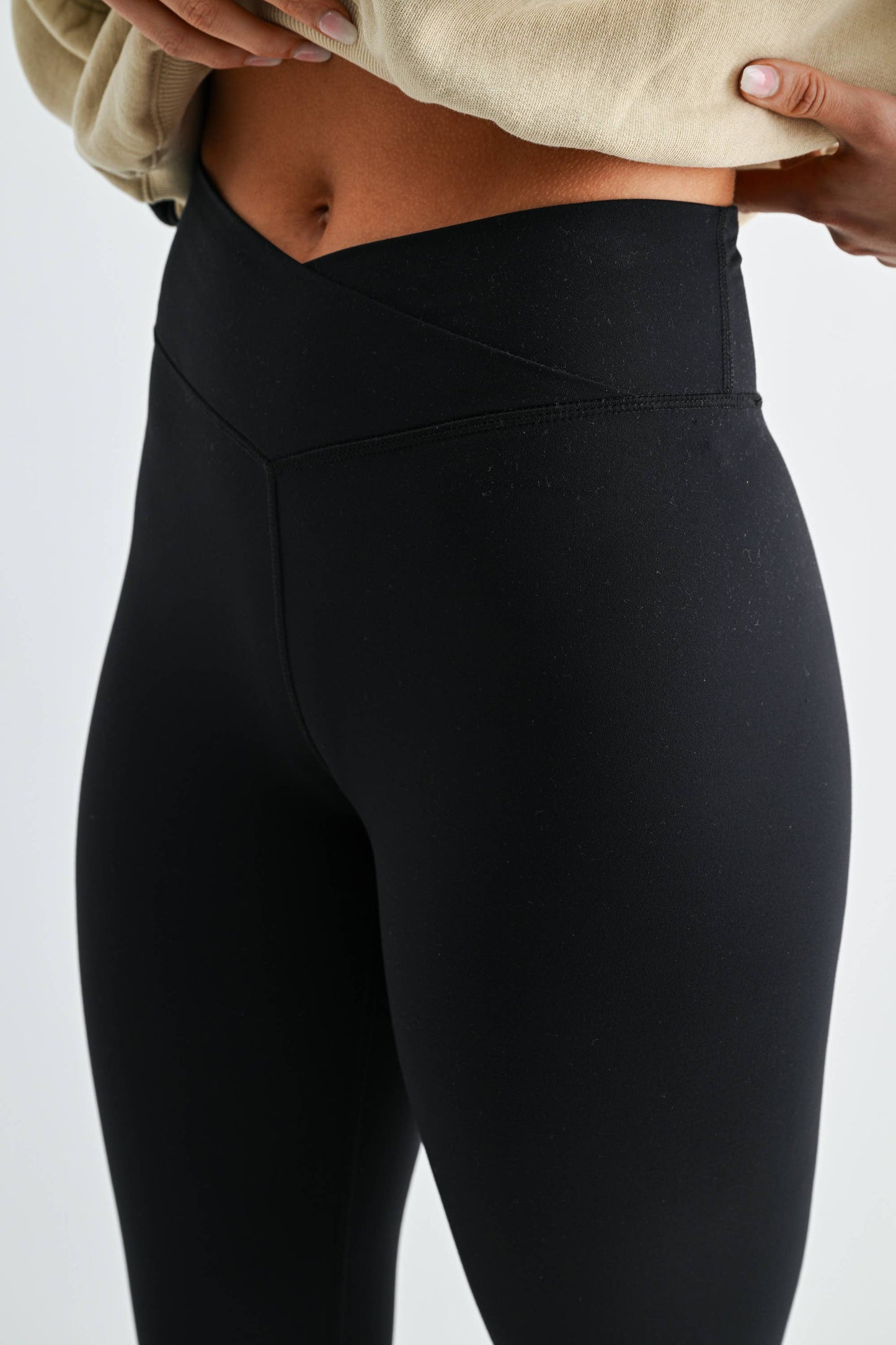 Venice Crossover Waist Leggings