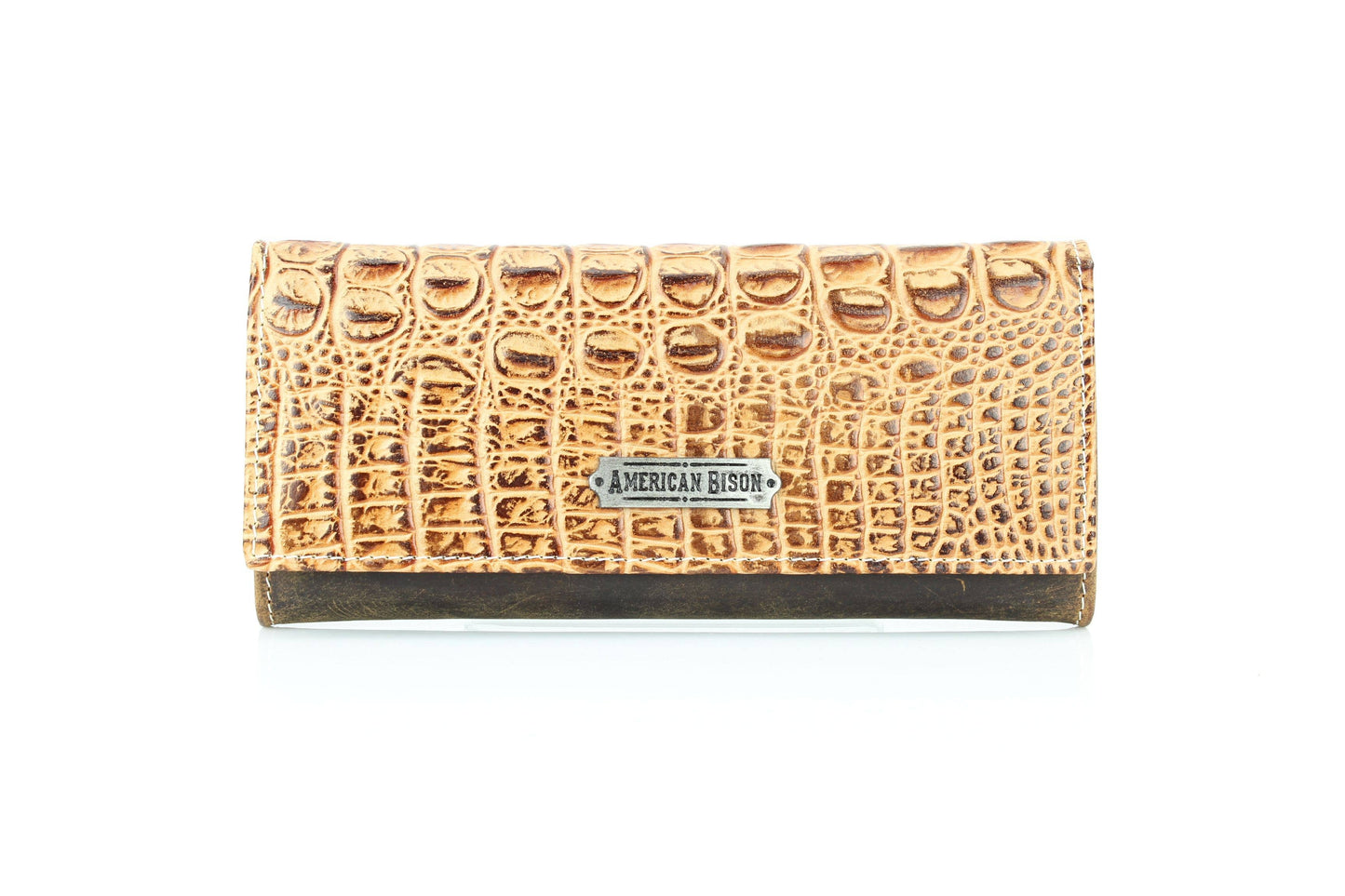 Women’s Wallet with Embossed Alligator Pattern AB LW 18 LG