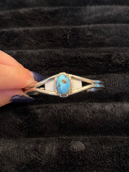 Navajo Handmade Golden Hills Bracelet - Thomas Yazzie