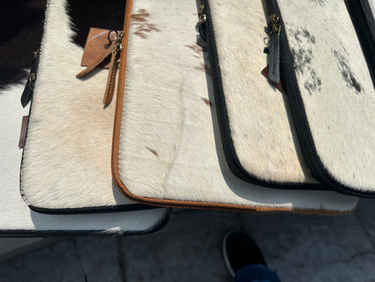 Cowhide Leather Laptop Sleeve Bags