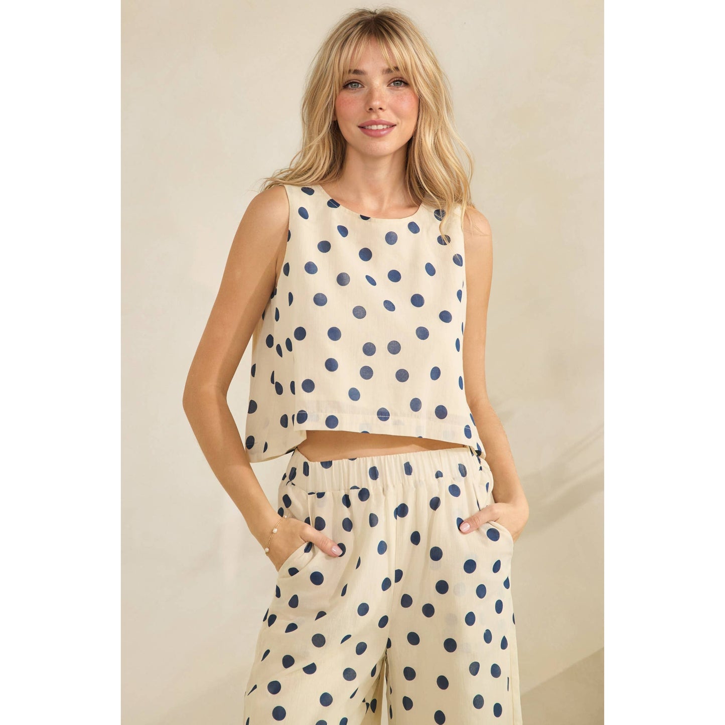 Ocean Breeze Polka Dot Set
