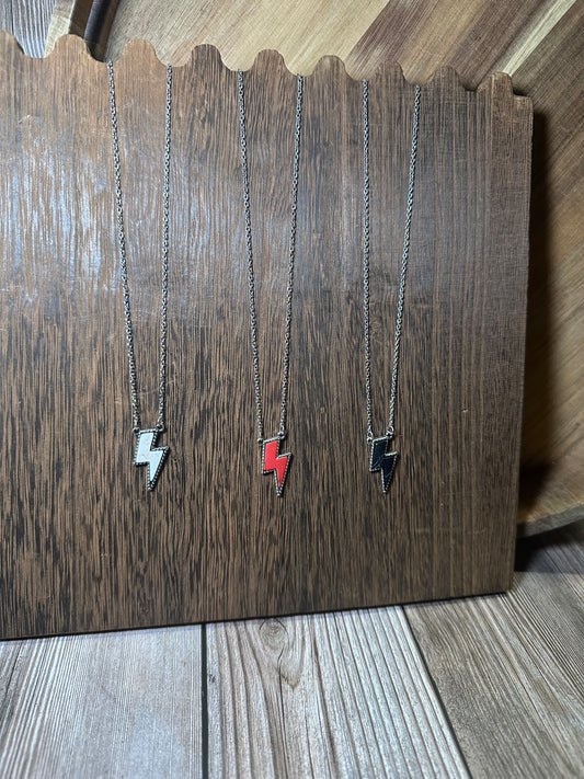 Thunder Stone Pendant Necklace