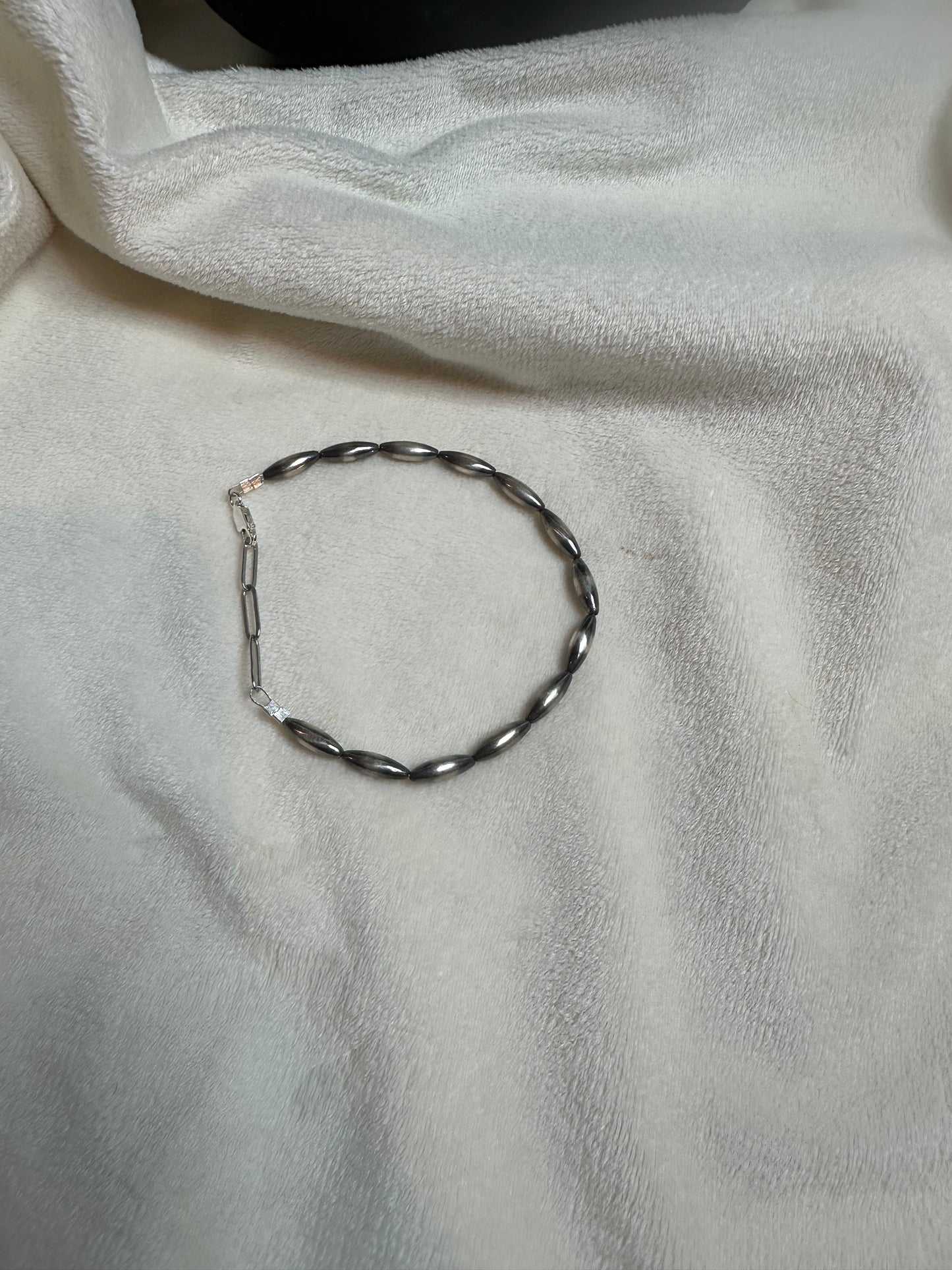 4mm sterling torpedo bracelet