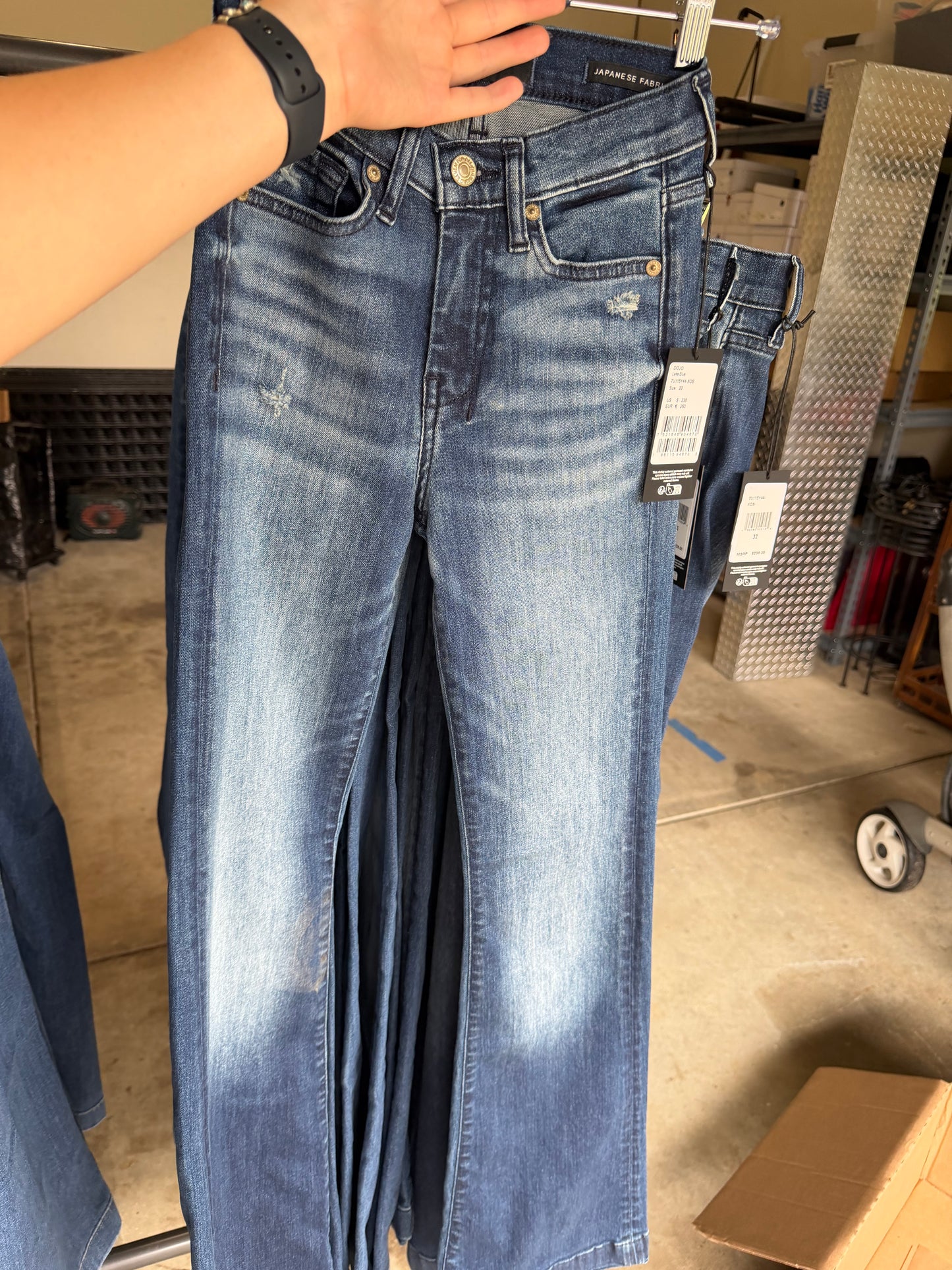 7 FOR ALL MANKIND DOJO JEANS  - Lake blue