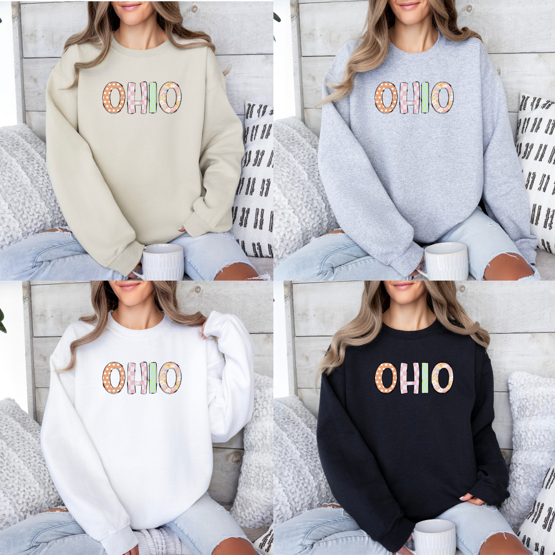 Ohio Pastel Crewneck