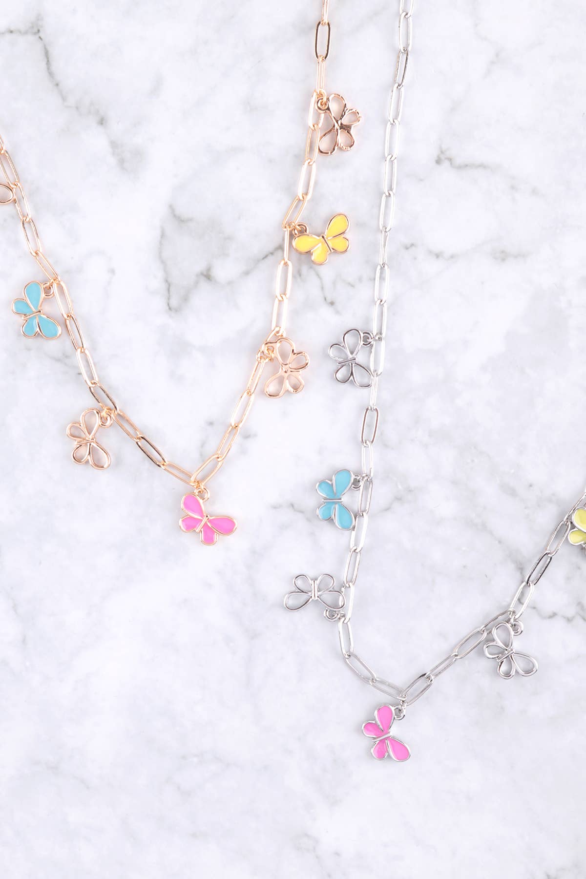 BUTTERFLY DAINTY CHARM NECKLACE