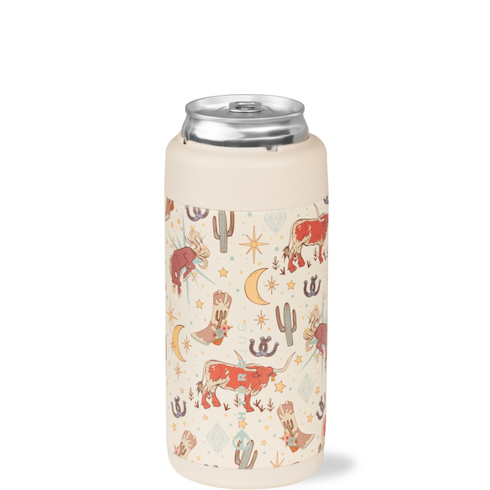 Rodeo Western 12 oz Slim Can Cooler