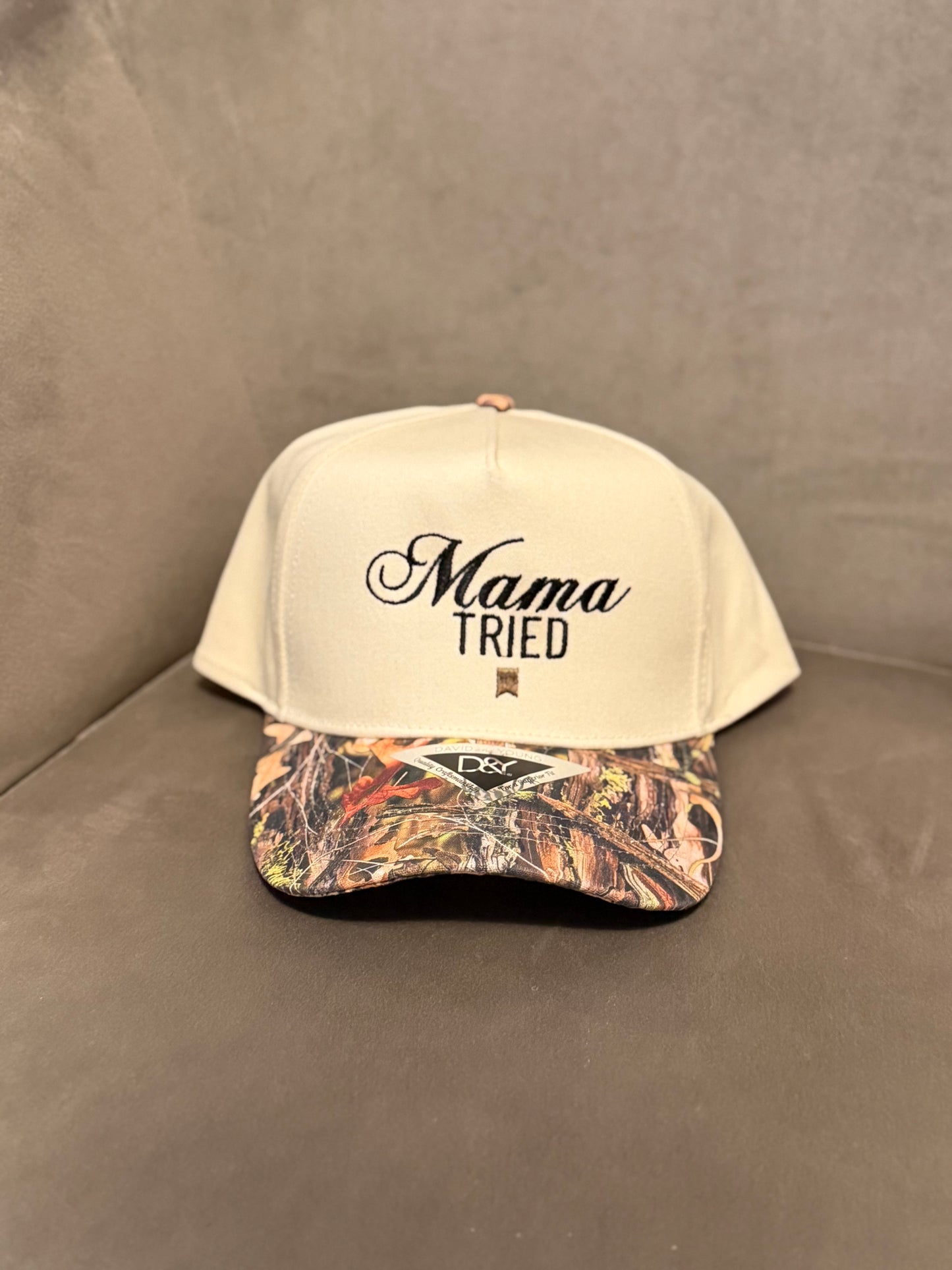 Mama Tried camo hat