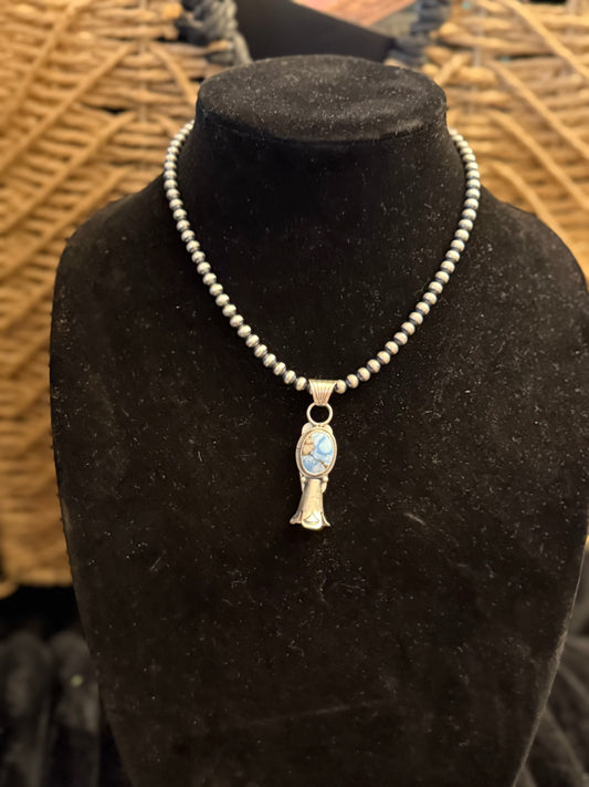Navajo Handmade Golden Hills Necklace - Sharon McCarthy