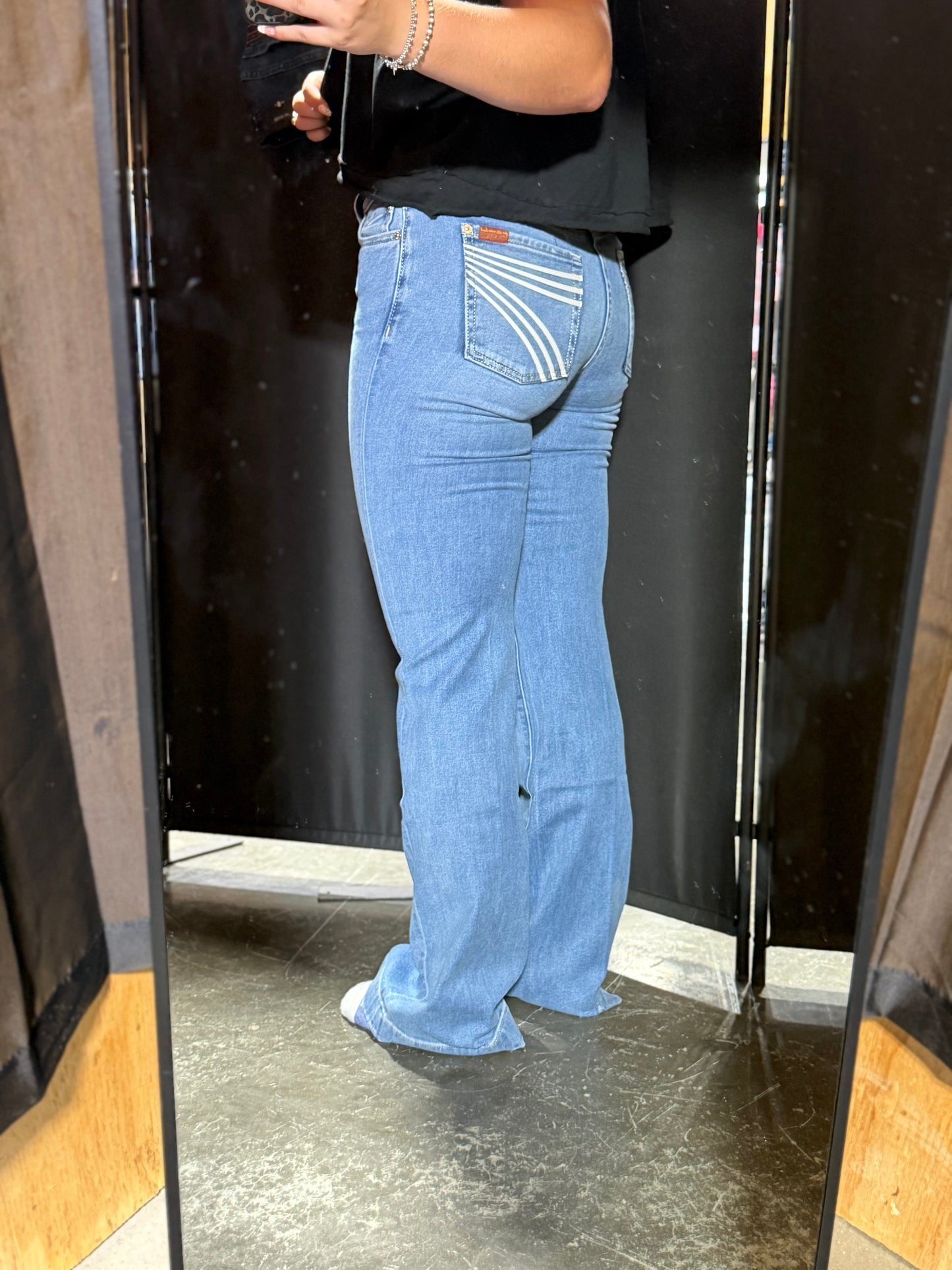 7 FOR ALL MANKIND DOJO JEANS  -  MARINE - 3VN