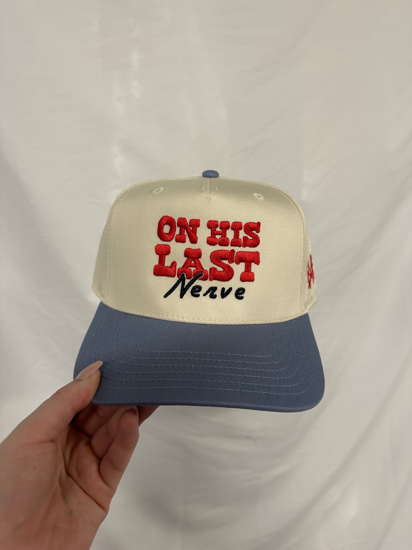 On His Last Nerve Trucker Hat