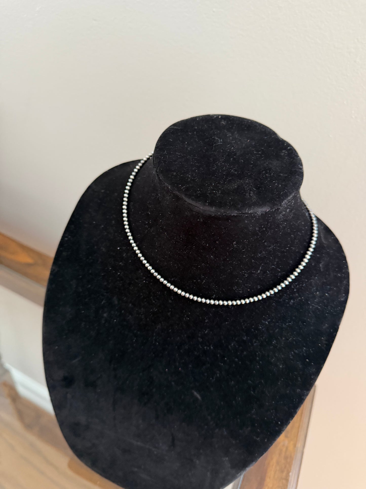 3mm build your own sterling silver pearl necklace