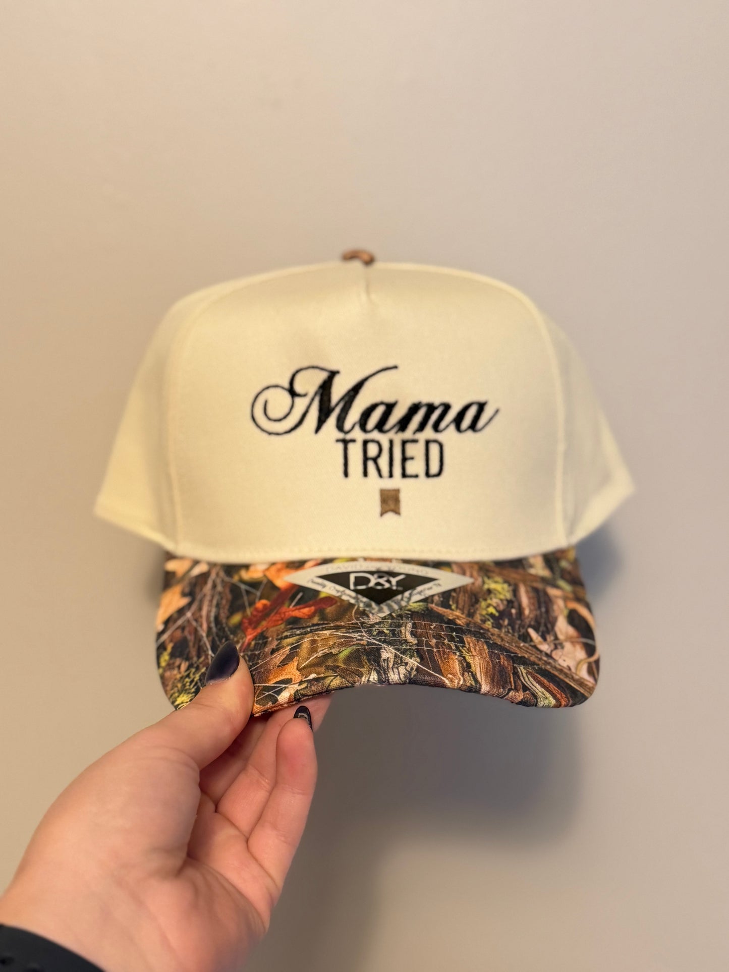 Mama Tried camo hat