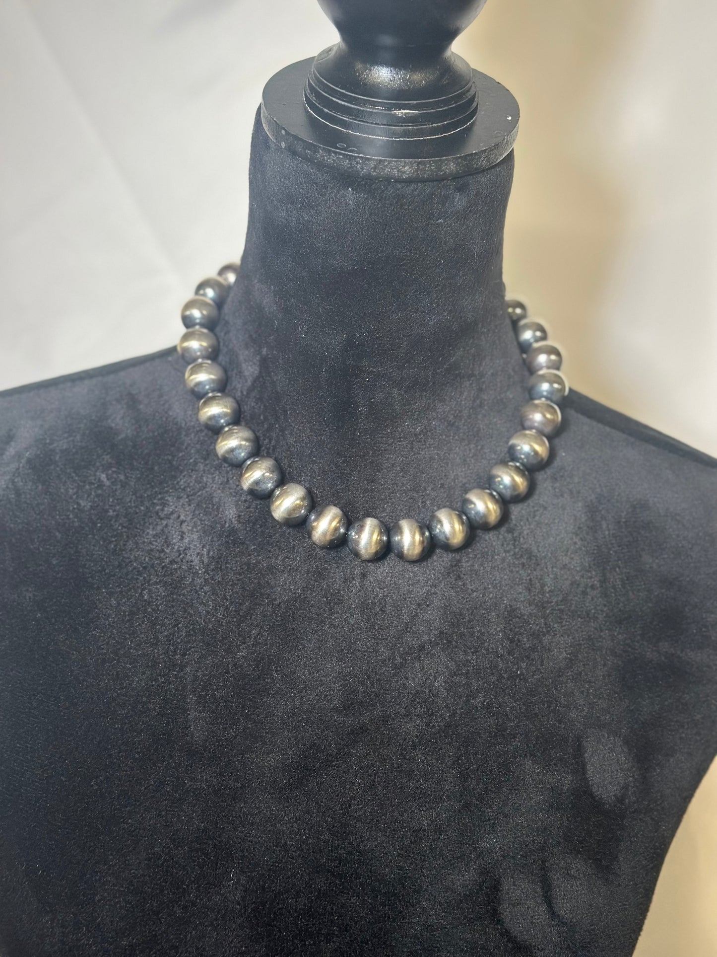 16mm Build Your Own Sterling Silver Pearls Necklace 14"-24"