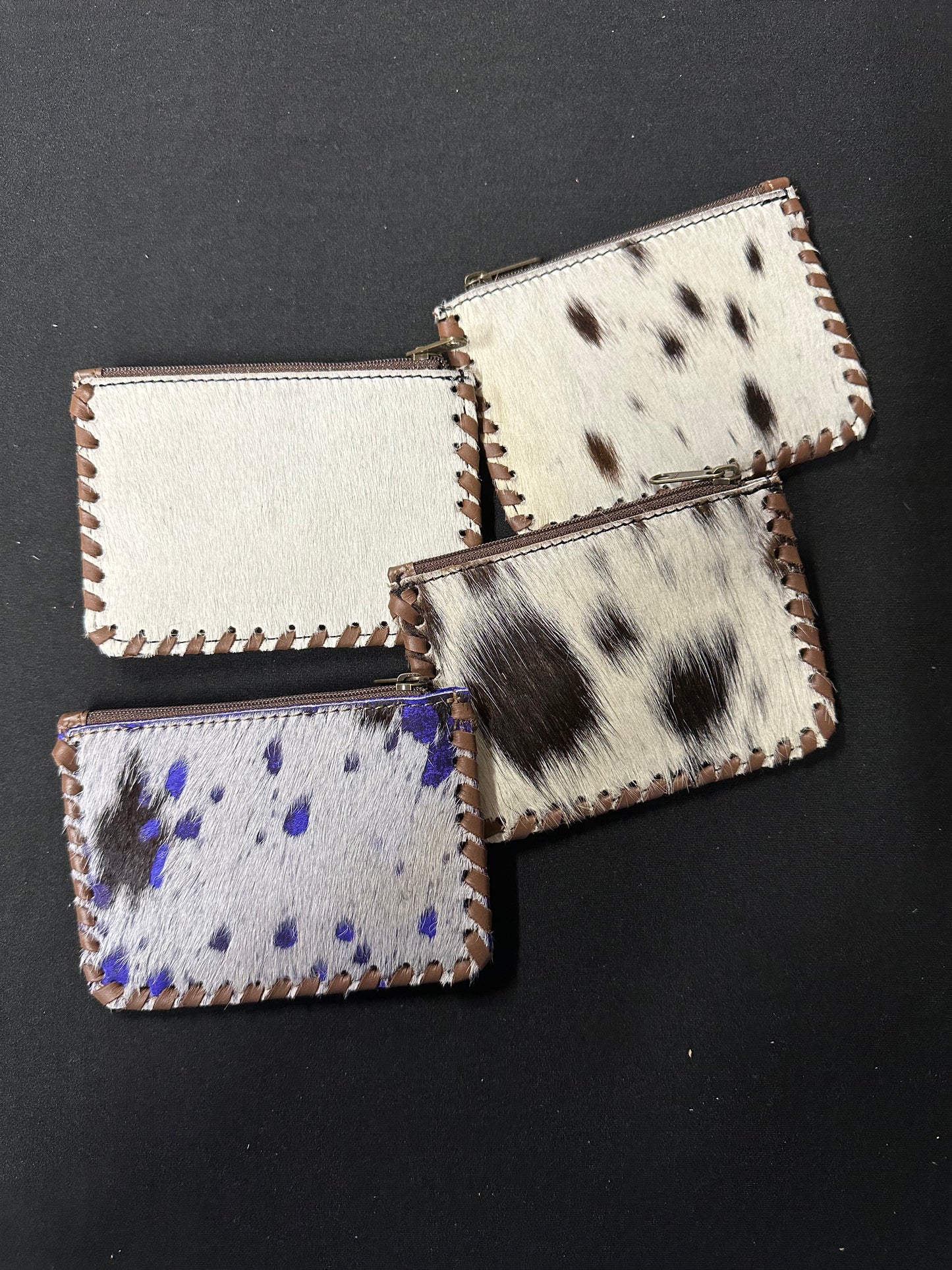 Handmade genuine leather cowhide wallet