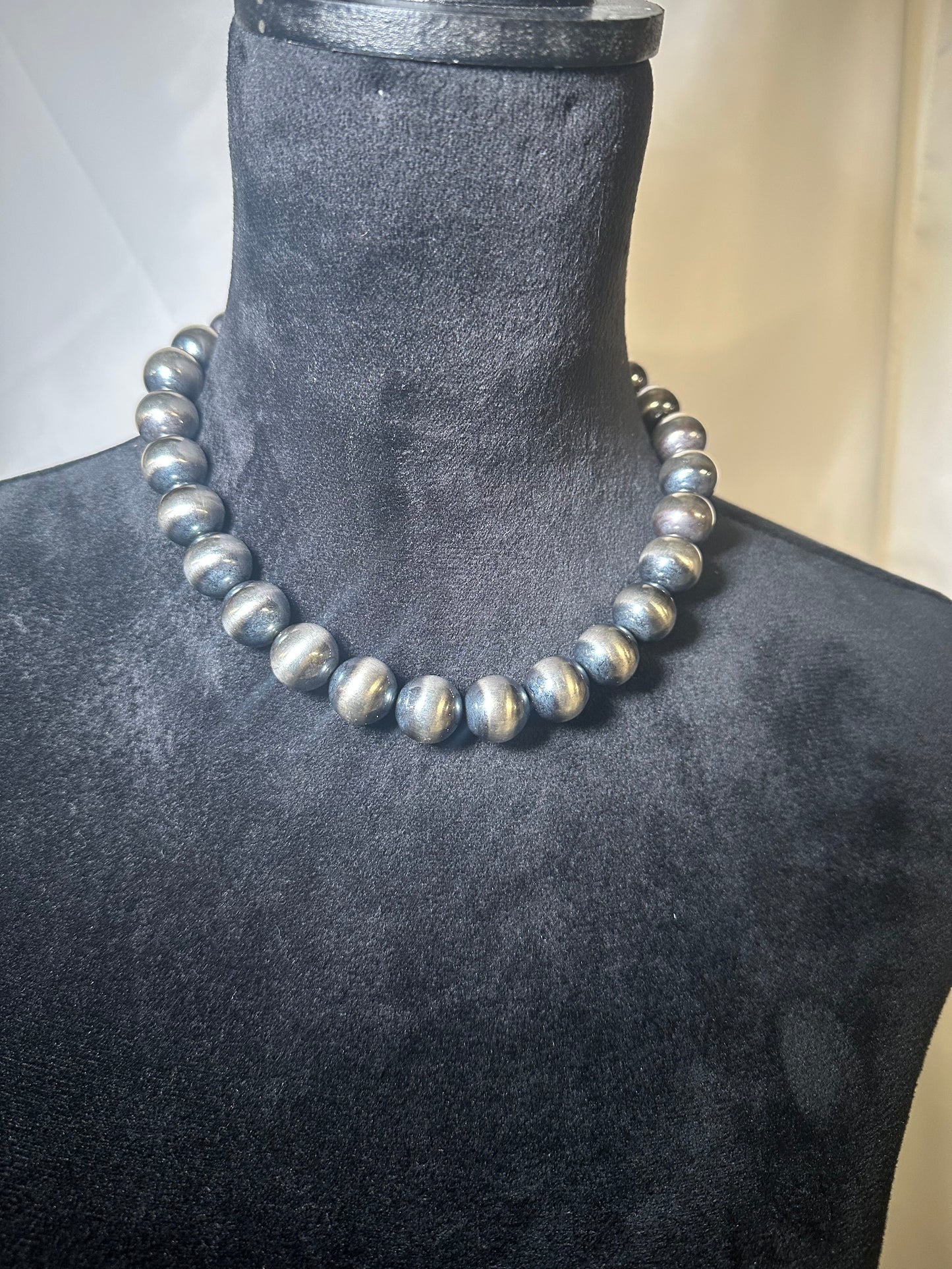 16mm Build Your Own Sterling Silver Pearls Necklace 14"-24"
