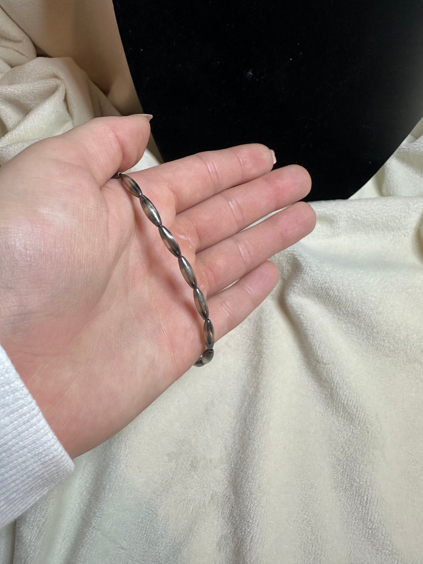 4mm sterling torpedo bracelet
