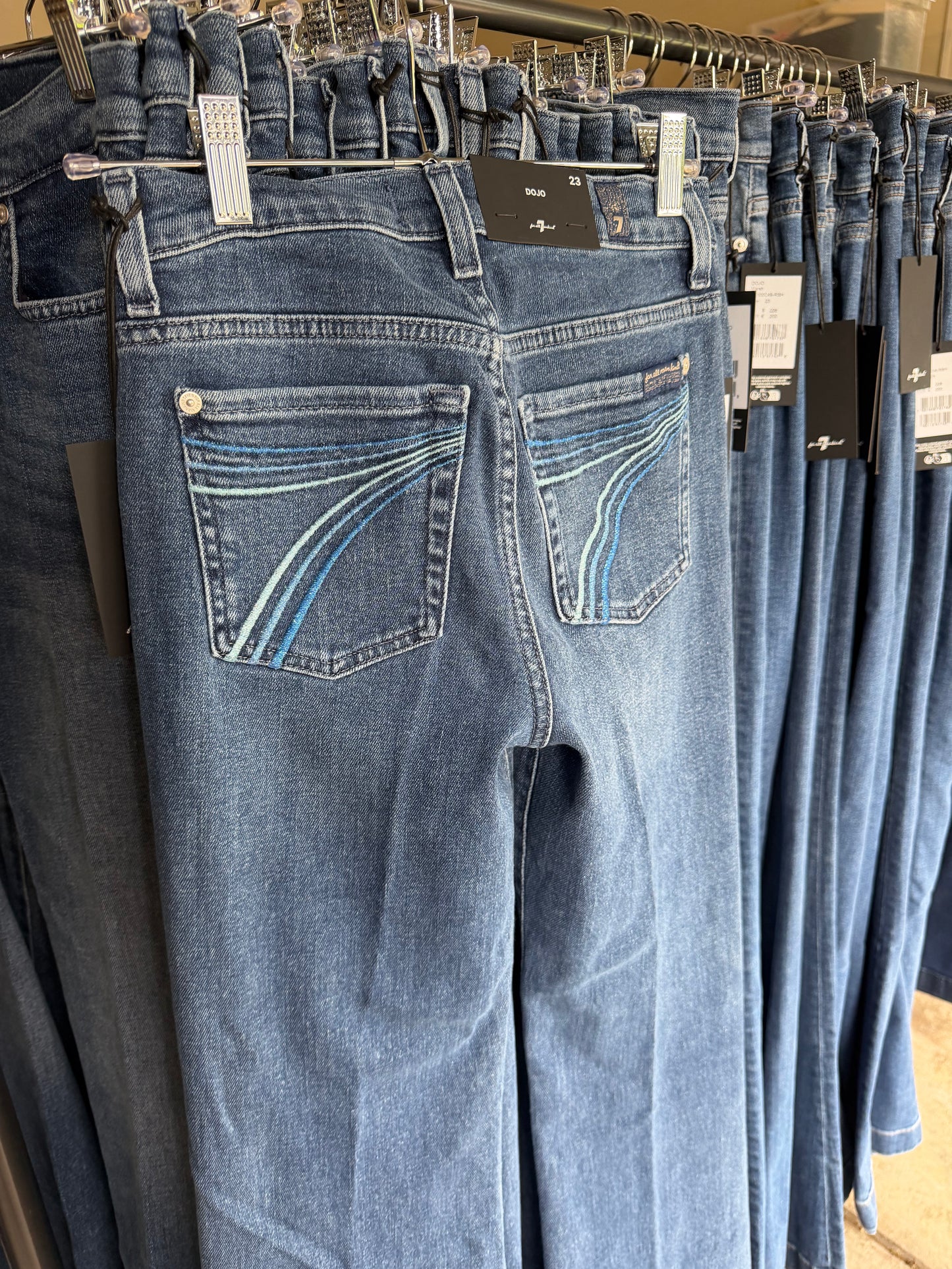 7 FOR ALL MANKIND DOJO JEANS - Flux