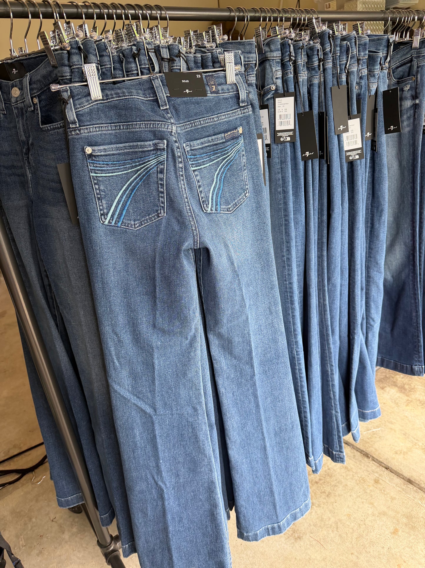7 FOR ALL MANKIND DOJO JEANS - Flux