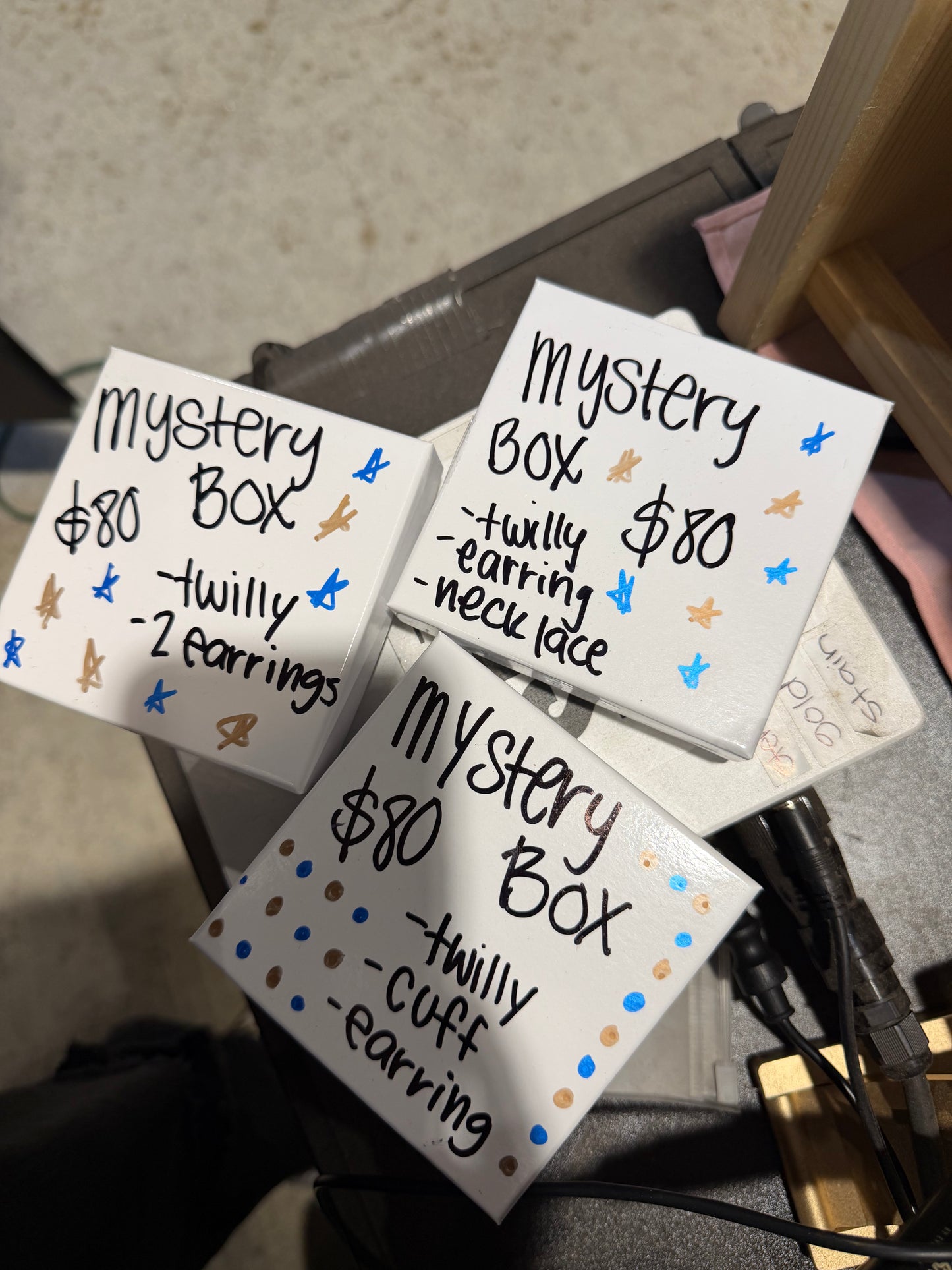 Authentic mystery box