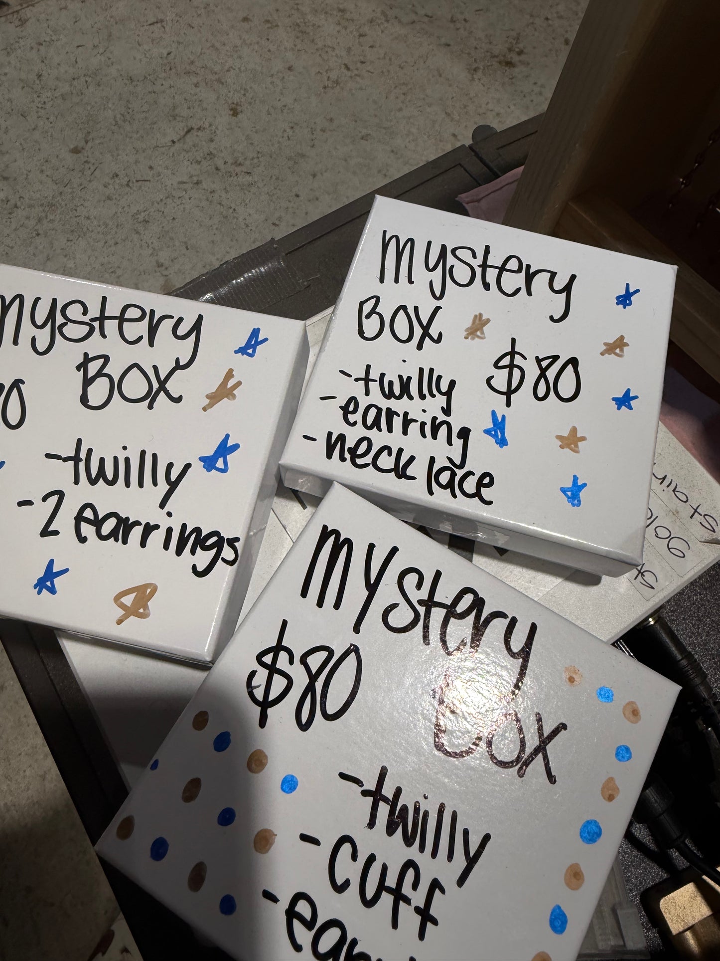 Authentic mystery box